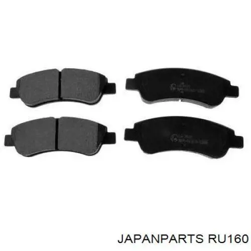 Купить RU160 Japan Parts Сайлентблок нижний передней подвески