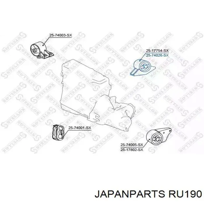 Купить RU190 Japan Parts 