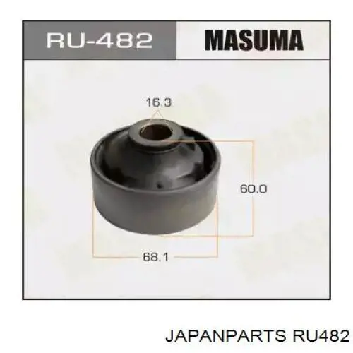 Передняя опора двигателя RU482 Japan Parts