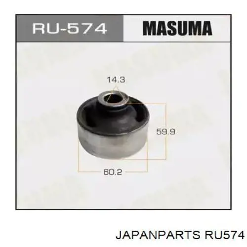 Левая подушка двигателя RU574 Japan Parts