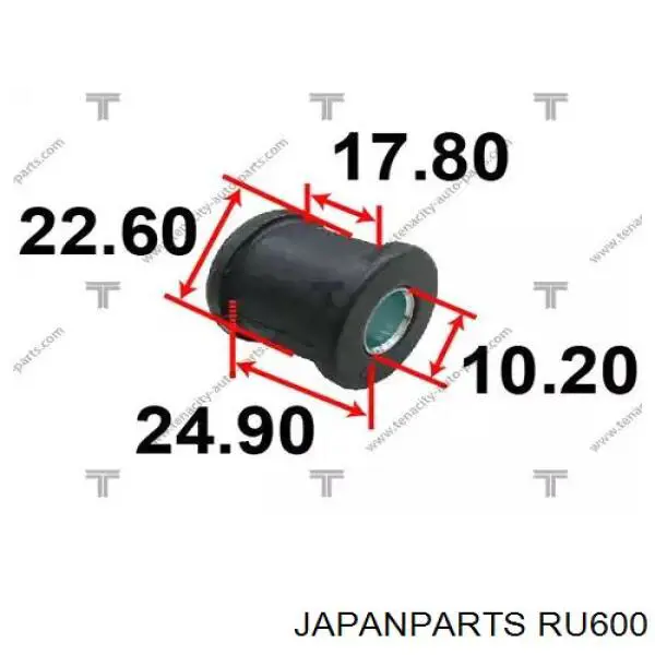 RU600 Japan Parts Сайлентблок стабилизатора заднего