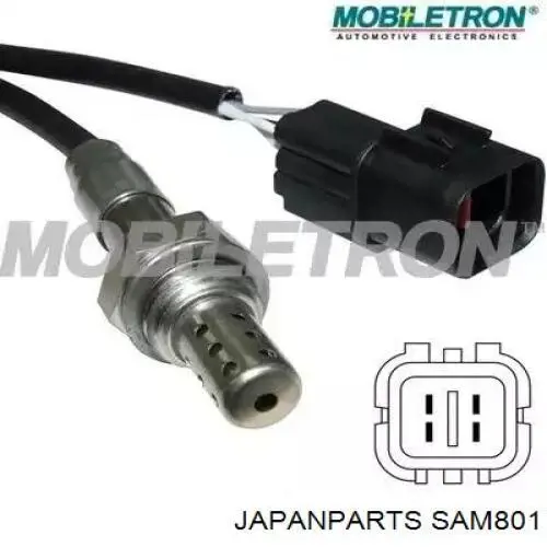 Датчик коленвала SAM801 Japan Parts