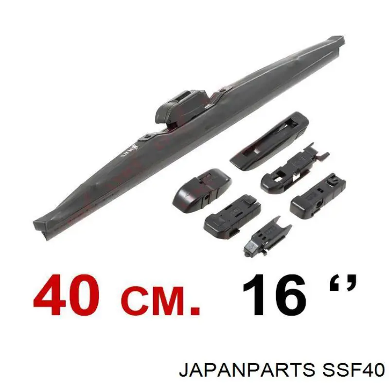 SS-F40 Japan Parts щетка-дворник лобового стекла пассажирская