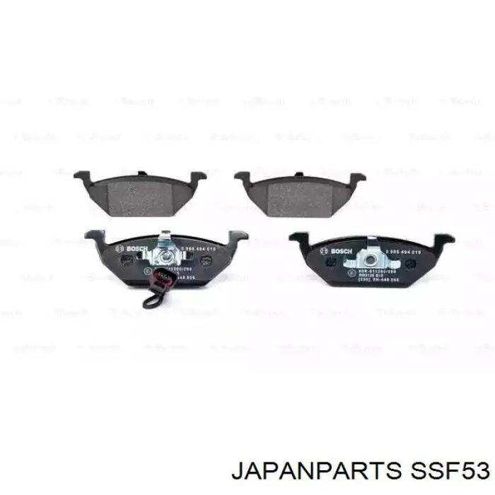 Щітка-двірник лобового скла, пасажирська SSF53 Japan Parts