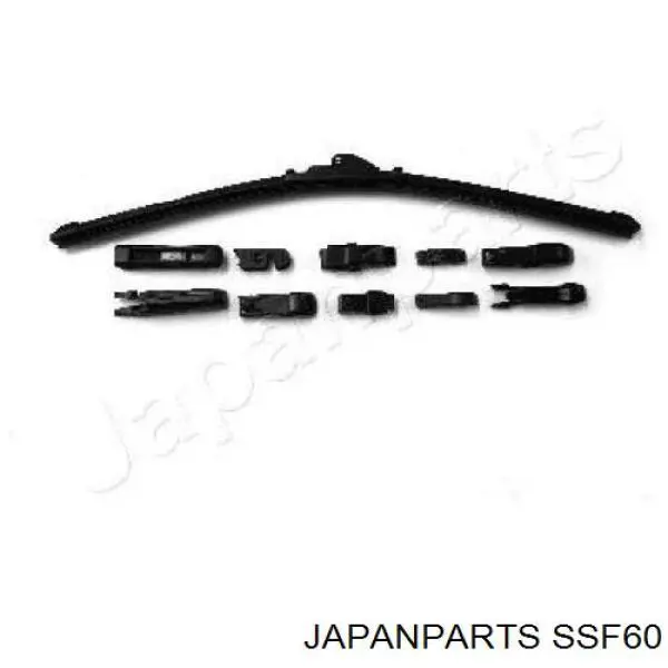 Щетка-дворник лобового стекла, комплект из 2 шт. Japan Parts SSF60