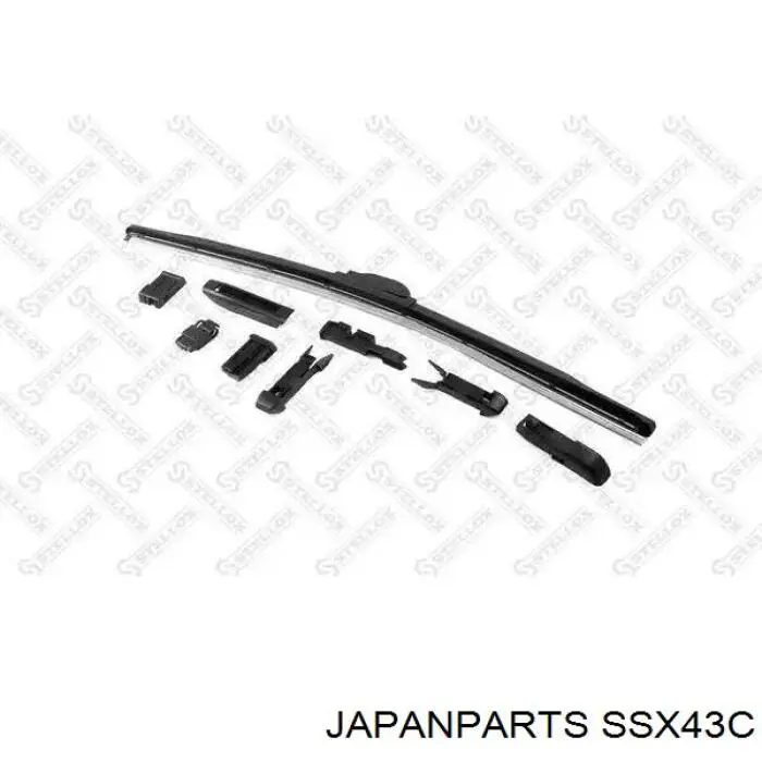 Limpiaparabrisas de luna delantera conductor SSX43C Japan Parts