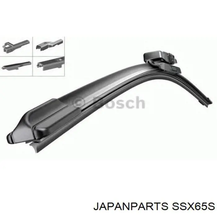 Щетка стеклоочистителя лобового стекла, водительская Japan Parts SSX65S цена, от 4.58 USD