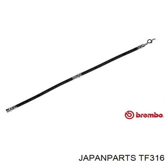 Шланг тормозной передний TF316 Japan Parts