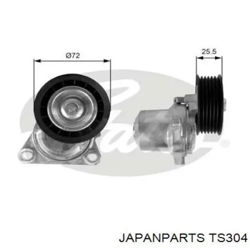 TS304 Japan Parts натяжитель приводного ремня