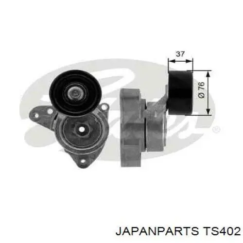 Натяжитель приводного ремня JAPANPARTS TS402