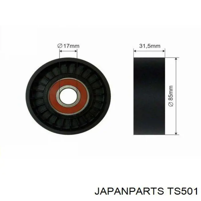 Купить TS501 Japan Parts Натяжитель приводного ремня