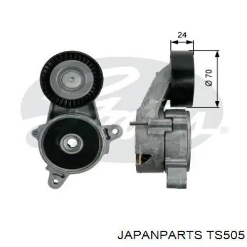 Натяжитель приводного ремня TS505 Japan Parts