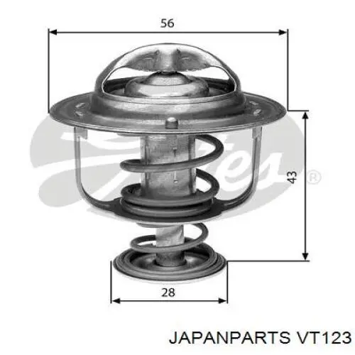 Термостат VT123 Japan Parts