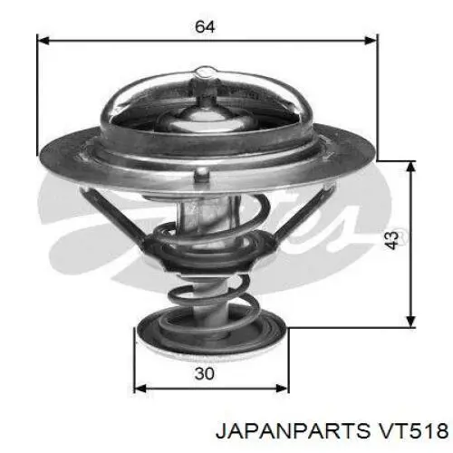 Термостат VT518 Japan Parts