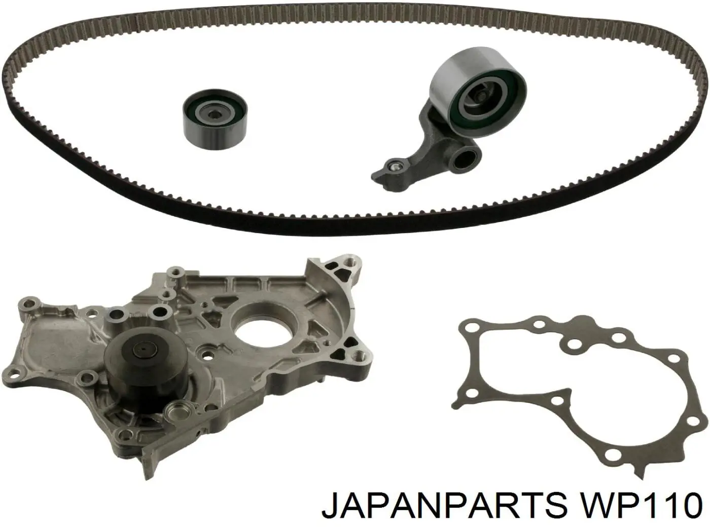 Купить WP110 Japan Parts Моторчик омывателя переднего стекла