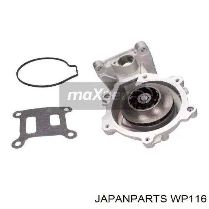 WP116 Japan Parts Мотор омывателя лобового стекла