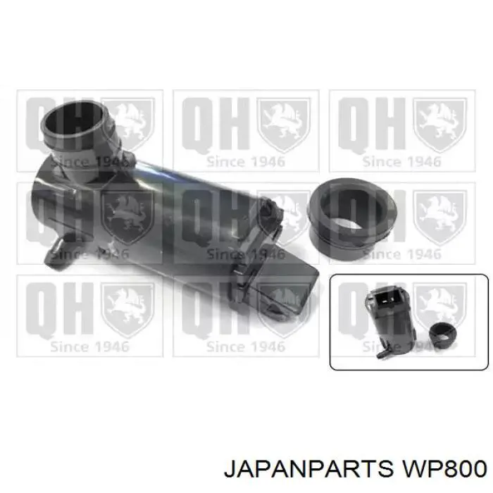 Купить WP800 Japan Parts Насос-мотор омывателя стекла, перед/зад