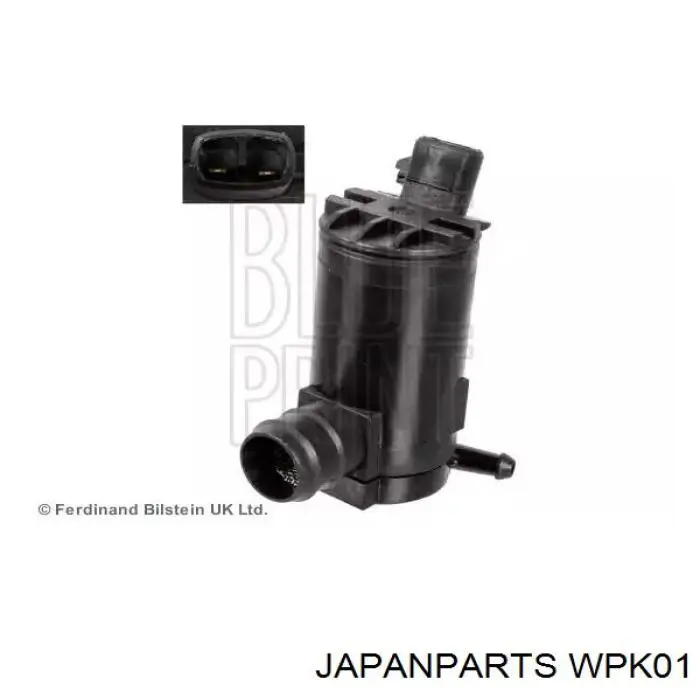 Bomba de limpiaparabrisas delantera WPK01 Japan Parts