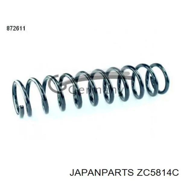 Задняя пружина ZC5814C Japan Parts