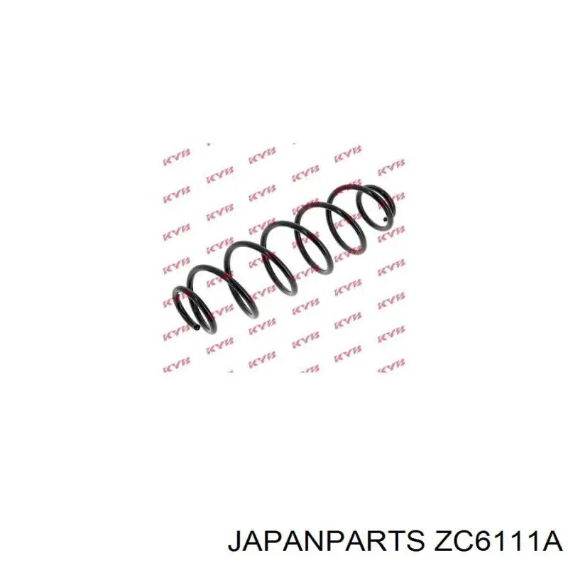 Пружина задняя JAPANPARTS ZC6111A