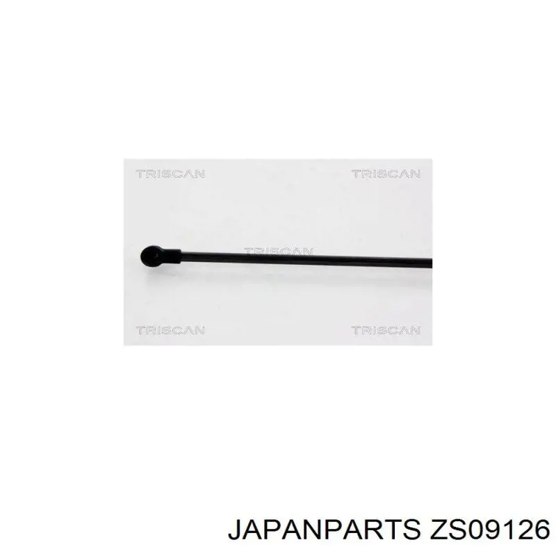 ZS09126 Japan Parts amortecedor de tampa de porta-malas (de 3ª/5ª porta traseira)