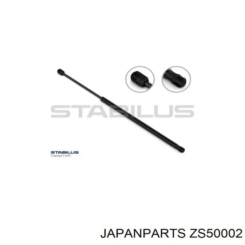 Купить ZS50002 Japan Parts Амортизатор двери багажника