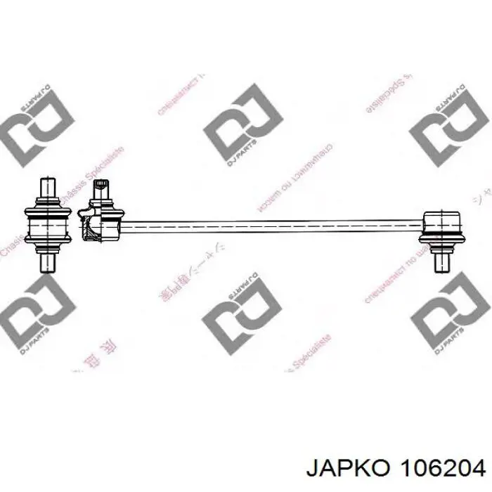 Стойки стабилизатора Japko 106204
