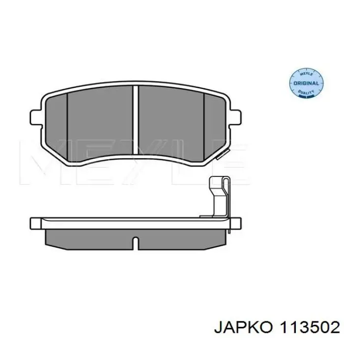 Ось рычага переднего верхнего 113502 Japko