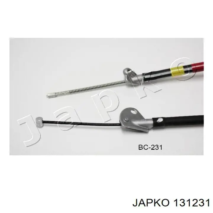 Трос ручника задний правый Japko 131231