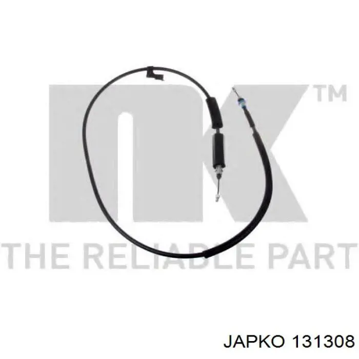 Трос ручного тормоза задний Japko 131308 цена, от 22.53 USD