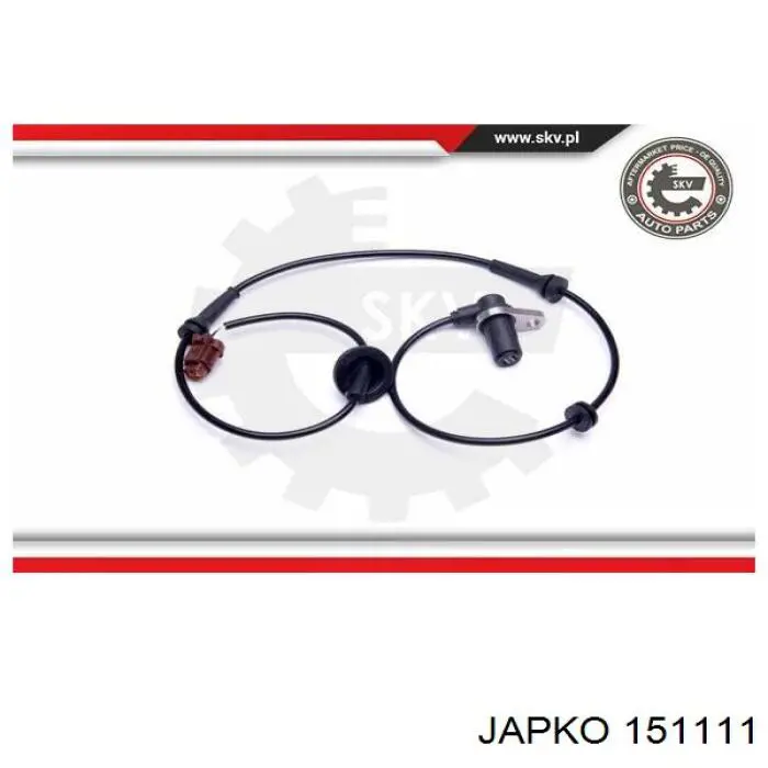 Датчик АБС (ABS) передний левый 151111 Japko
