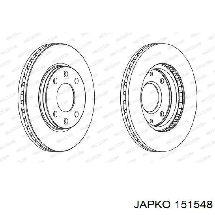 Датчик антиблокировочной системы торможения Japko 151548 цена, от 17.31 USD