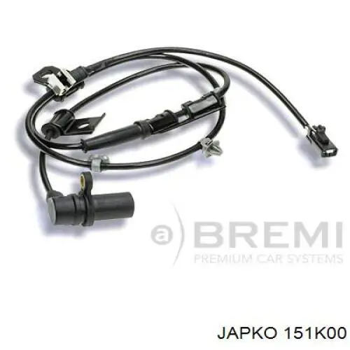 Датчик антиблокировочной системы торможения Japko 151K00 цена, от 17.43 USD