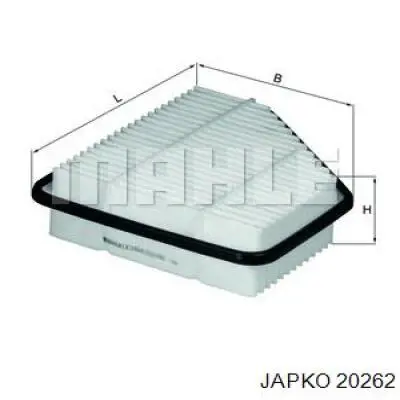 Элемент воздушного фильтра Japko 20262 цена, от 5.80 USD