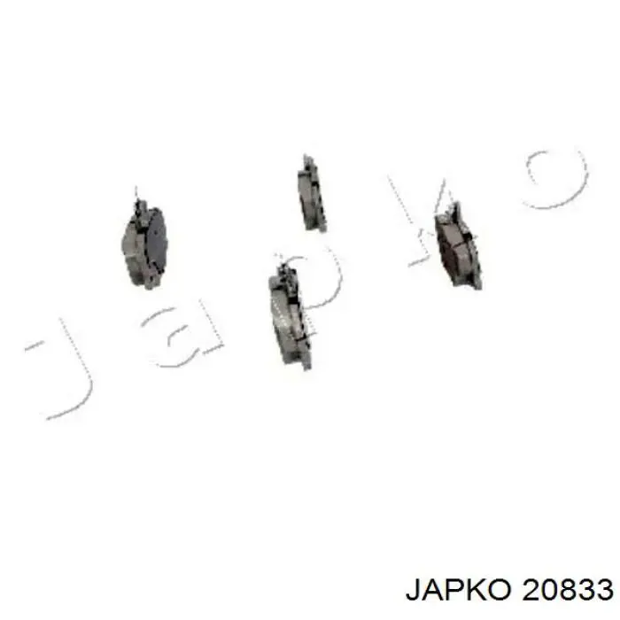 Купить 20833 Japko Автомобильный фильтр воздуха
