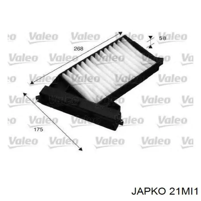Фильтр воздушный отопителя Japko 21MI1 цена, от 7.38 USD