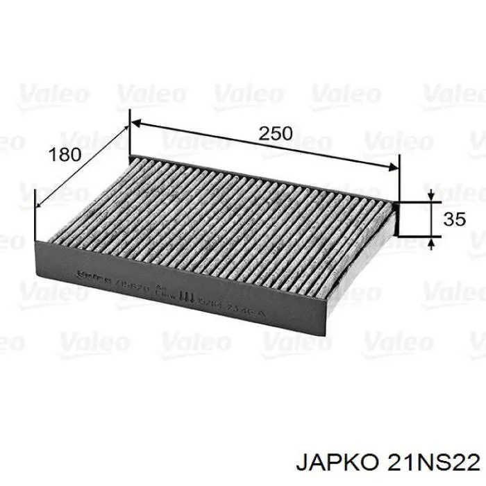 Фильтр салона 21NS22 Japko