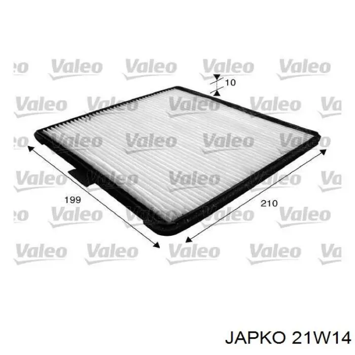 Фильтр воздушный отопителя Japko 21W14 цена, от 3.79 USD