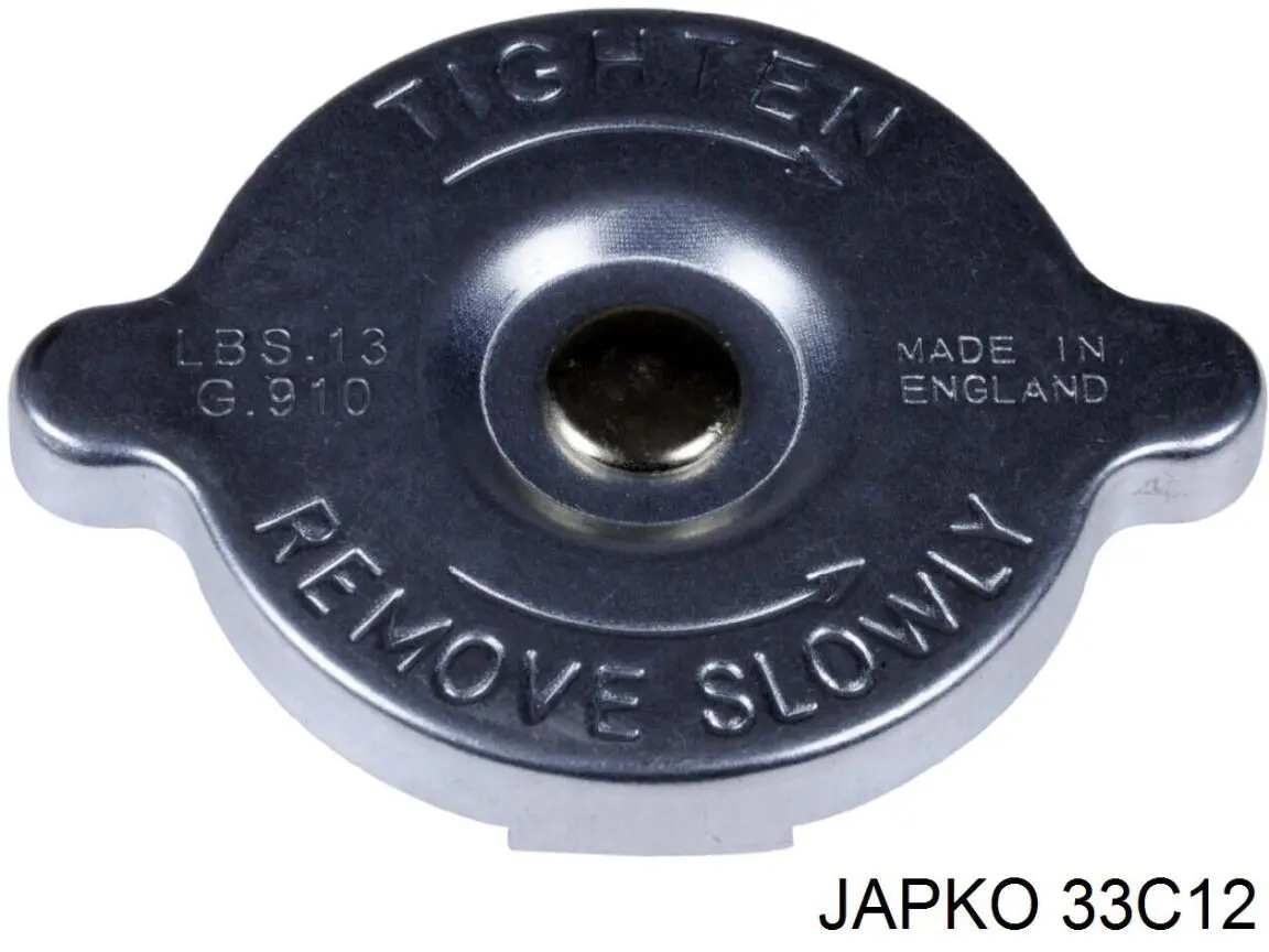 33C12 Japko tampa (tampão do radiador)