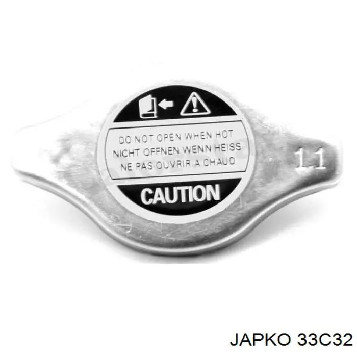 Tapa de radiador 33C32 Japko