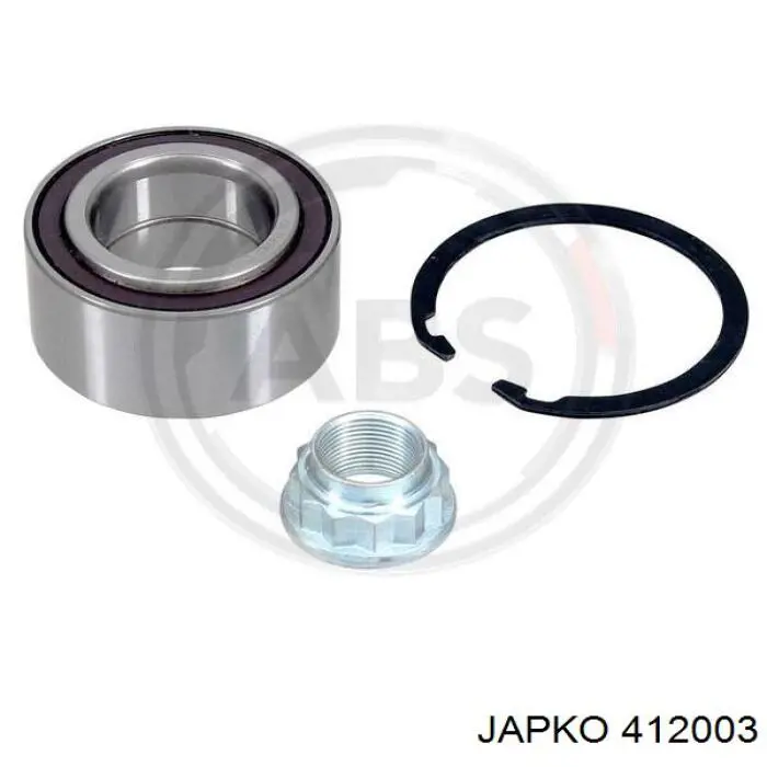Комплект подшипника ступицы колеса Japko 412003 цена, от 18.31 USD