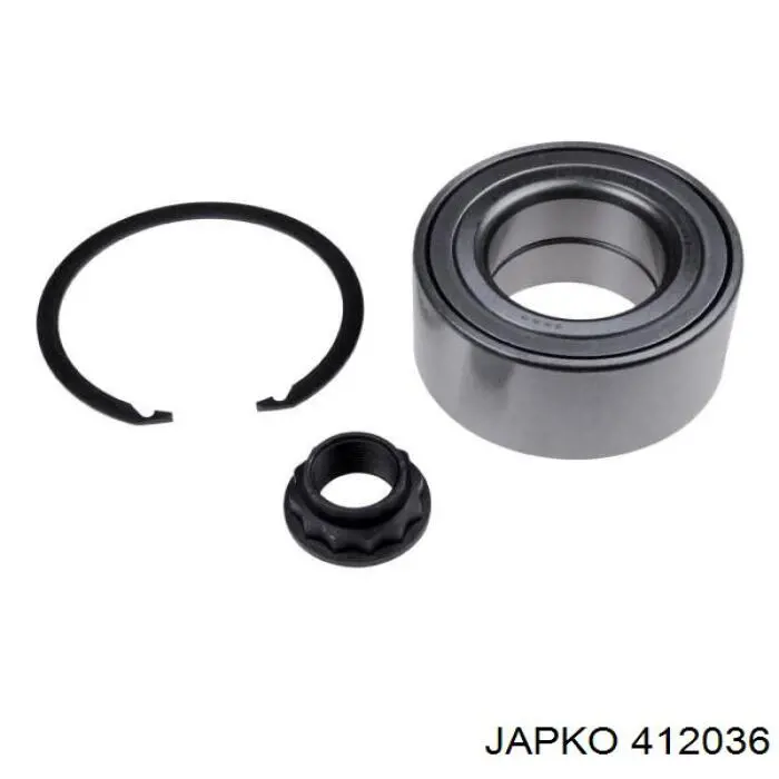 412036 Japko Подшипник ступицы передней