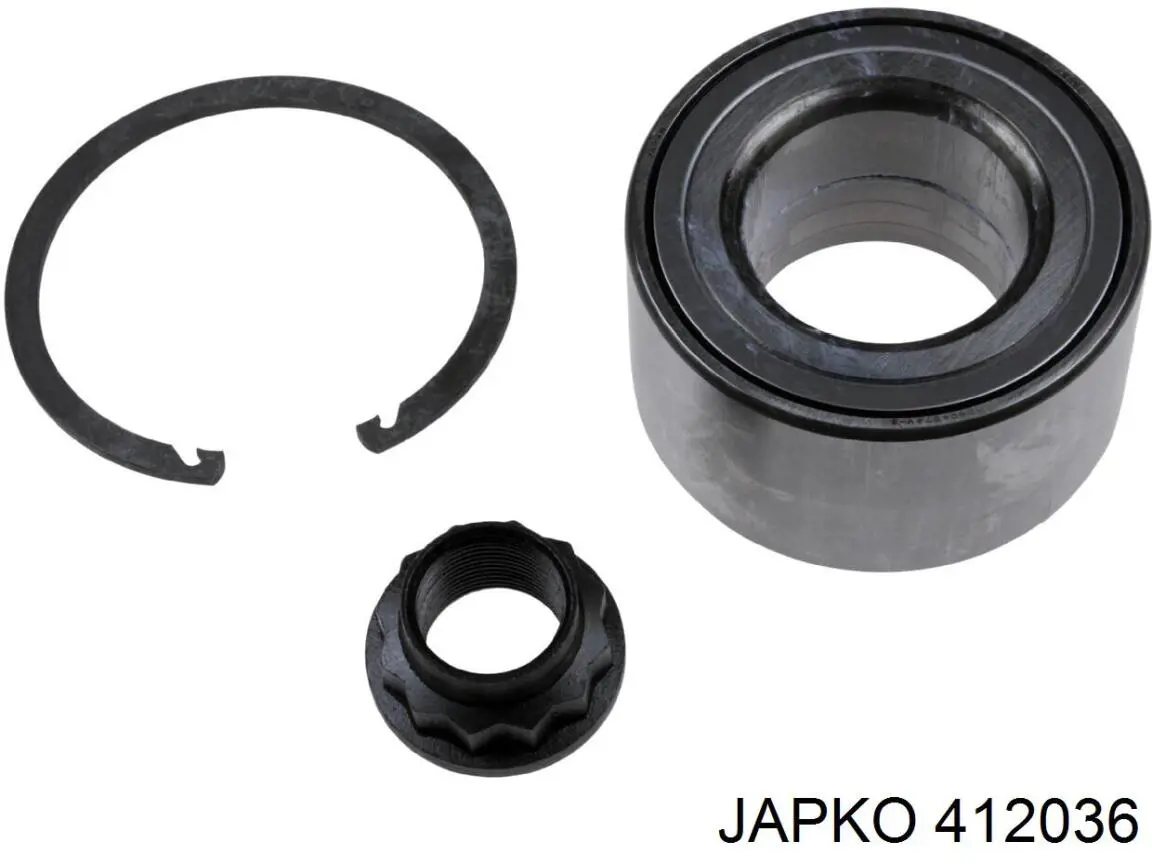 Комплект подшипника ступицы колеса Japko 412036 цена, от 20.17 USD