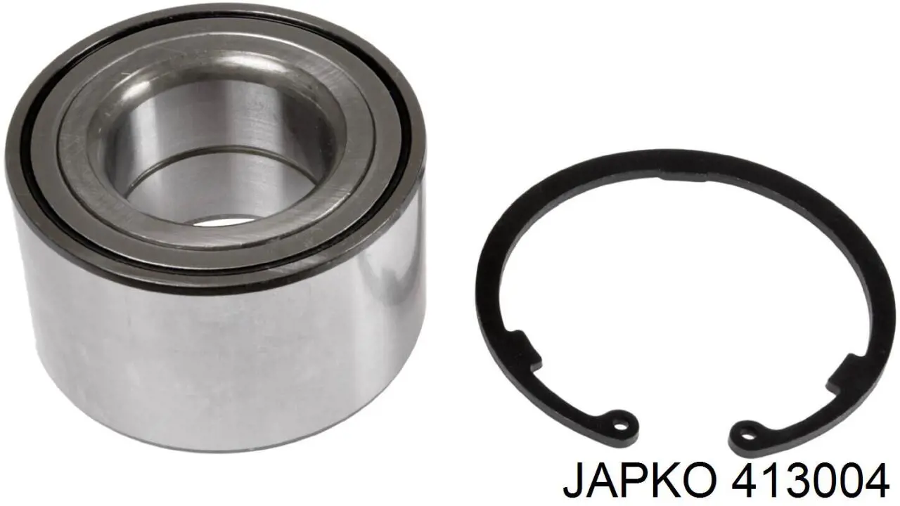 Cojinete de rueda delantero 413004 Japko