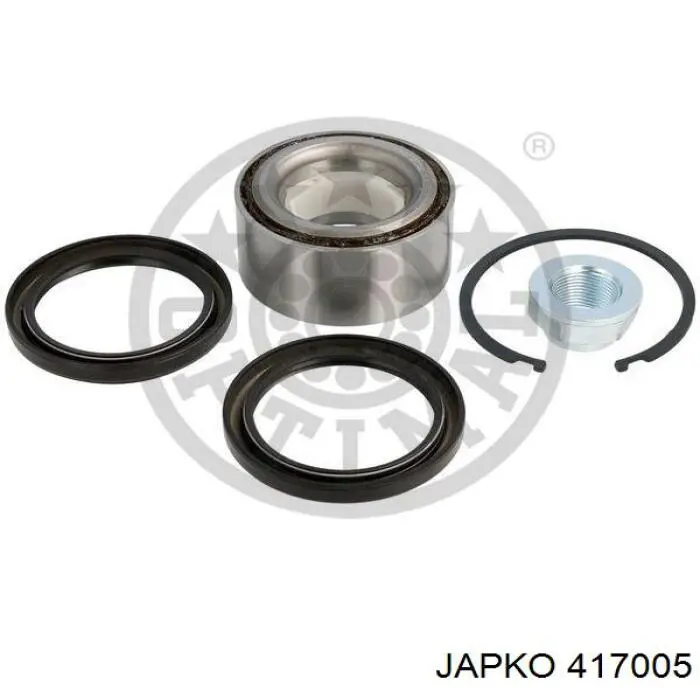 Комплект подшипника ступицы колеса Japko 417005 цена, от 25.71 USD