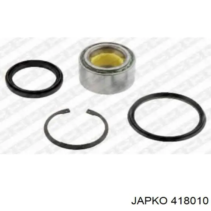 Cojinete de rueda delantero 418010 Japko