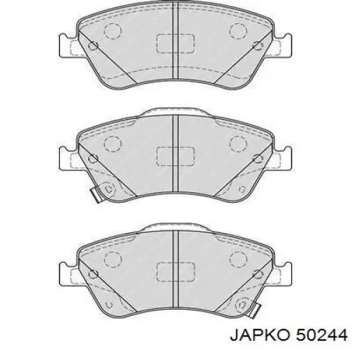 Передние тормозные колодки 50244 Japko