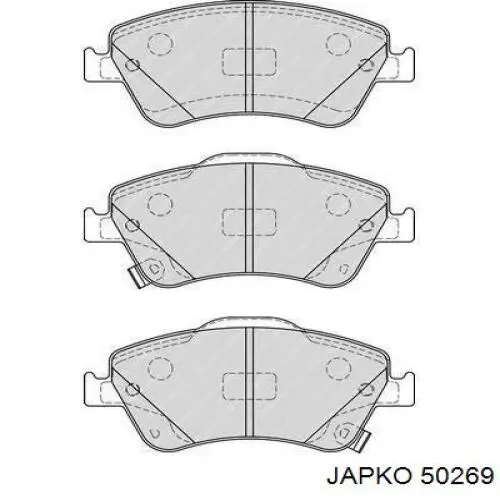 Колодки Japko 50269 цена, от 19.41 USD