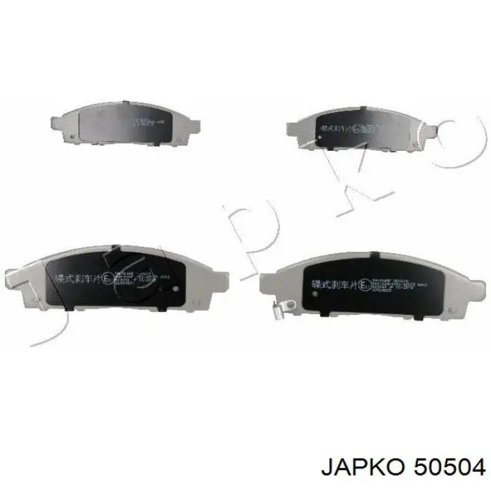 50504 Japko передние тормозные колодки