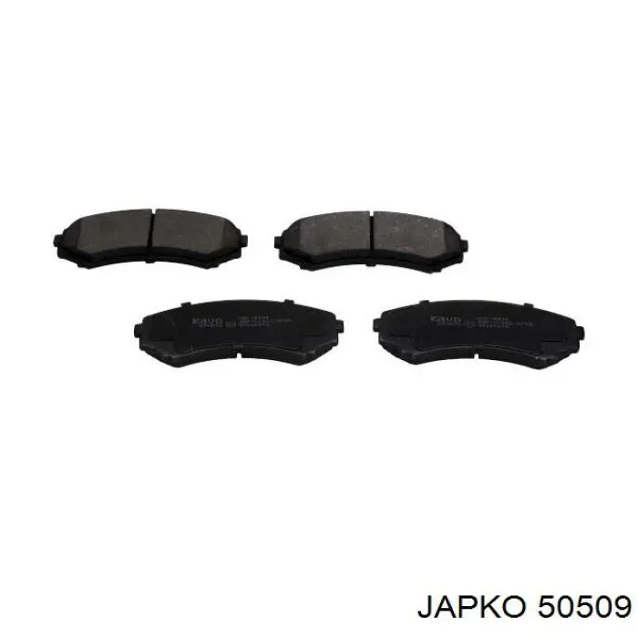Колодки Japko 50509 цена, от 19.77 USD